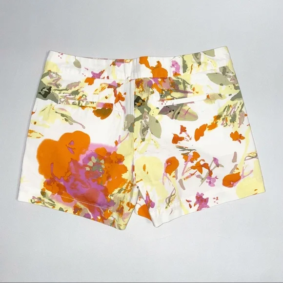 Cynthia Rowley Floral Shorts Size 4 - Picture 2 of 4